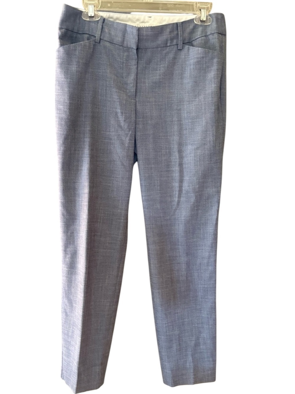 Talbots Hampshire Ankle Pants Chambray Size 6